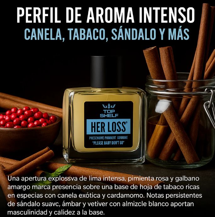 Feromona HerLoss 100 ML + perfumero GRATIS