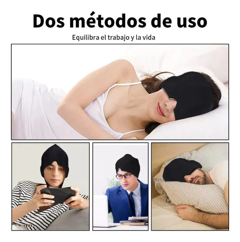 Gorro de Gel Relajante para Migraña y Estrés