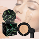 Piel Perfecta Todo el Día: Base de Maquillaje Cushion CC Resistente al Agua